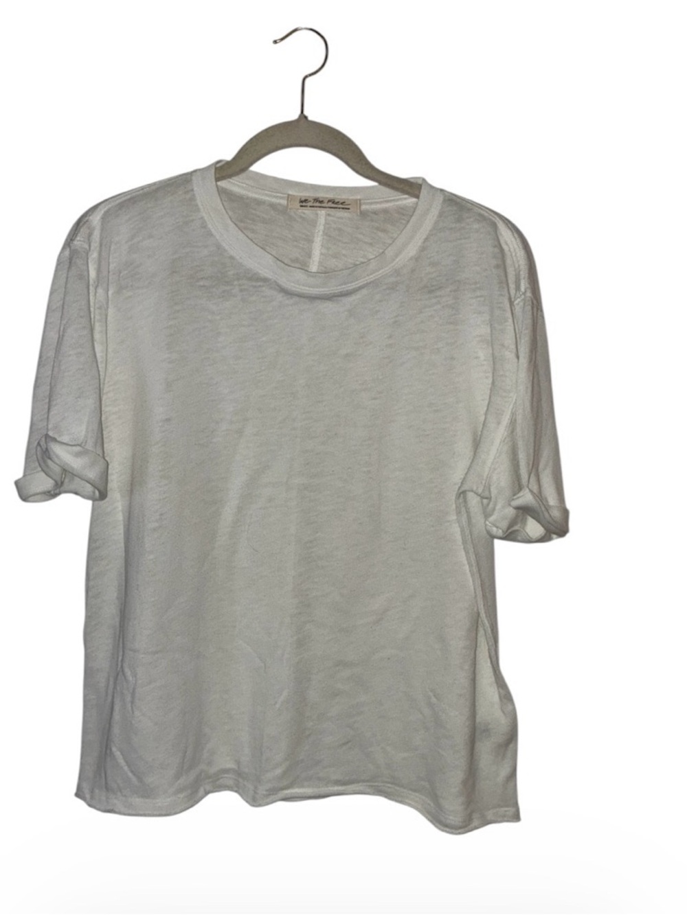 We‎ The Free White T-Shirt.  Sz S
